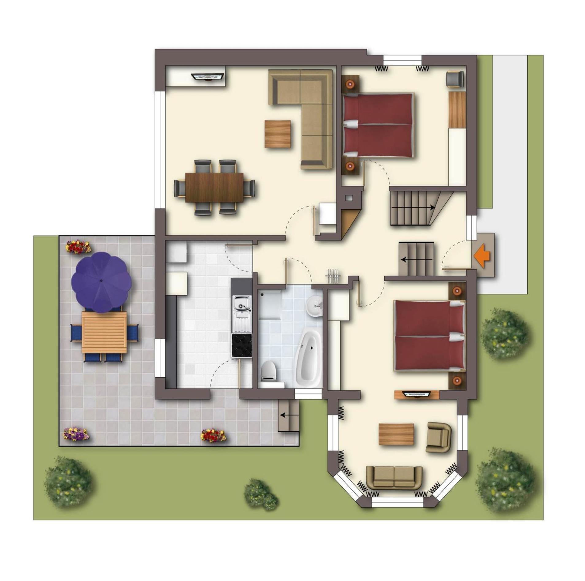 Ferienhaus Am Schmachter See Binz Ngoại thất bức ảnh